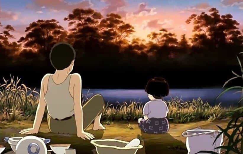 تماشای انیمیشن آرامگاه کرم های شب تاب (1988) | چی‌بینو