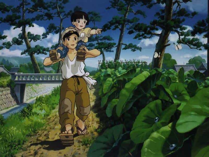 تماشای انیمیشن آرامگاه کرم های شب تاب (1988) | چی‌بینو