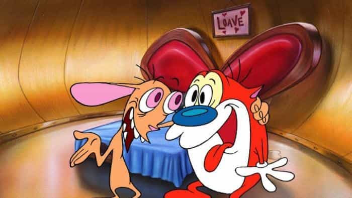 تماشای انیمیشن ماجراهای رن و استیمپی (1991) | چی‌بینو