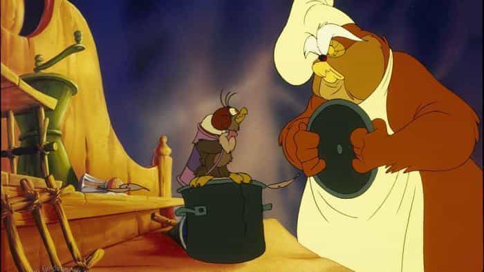 نقد و بررسی انیمیشن خروس شجاع محصول سال 1991 | چی‌بینو