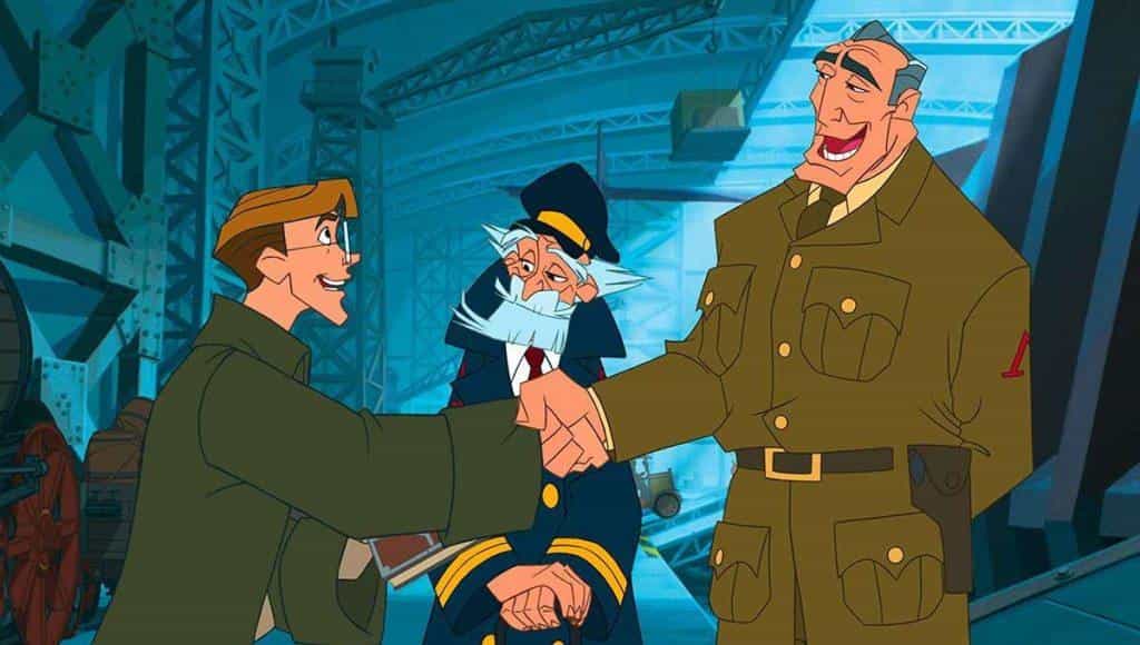 نقد و بررسی انیمیشن آتلانتیس: امپراطوری گمشده (2001)