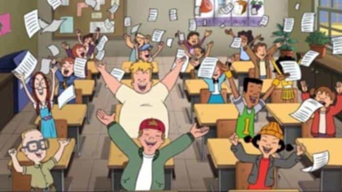 نقد و بررسی انیمیشن تعطیلات: کلاس پنجم (2003) | چیبینو