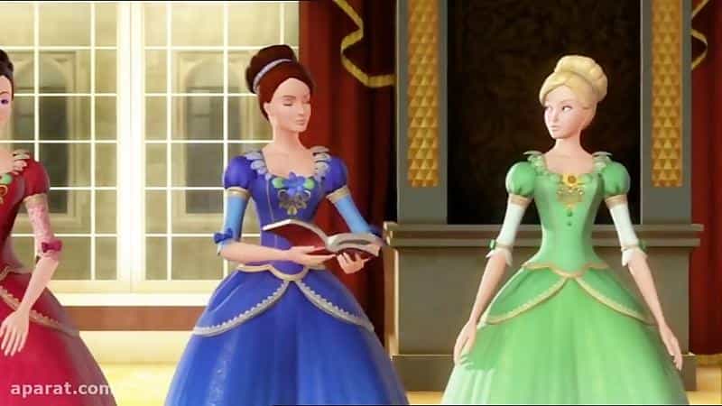 نقد و بررسی انیمیشن باربی و ۱۲ پرنسس رقصنده (2006) | چی‌بینو