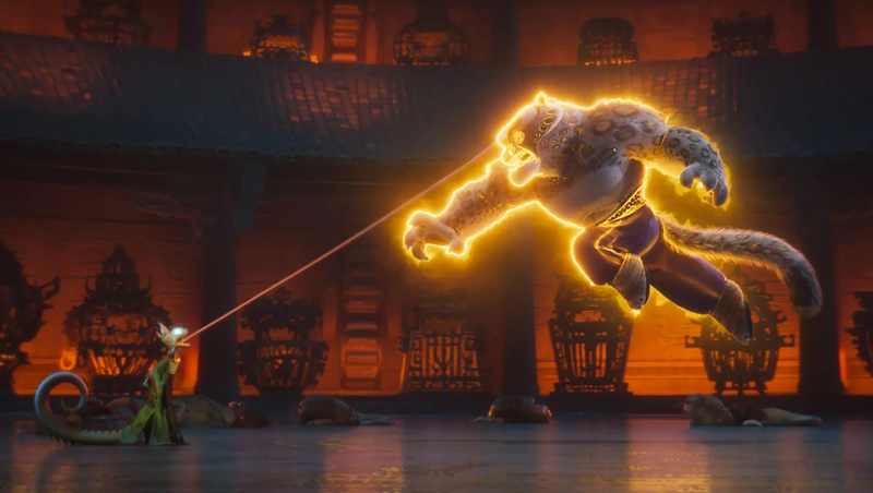 تماشای انیمیشن پاندا کنگفوکار 4 محصول سال 2024 | چی‌بینو