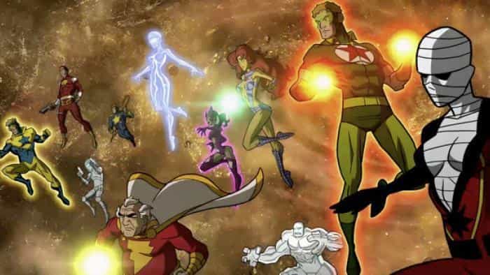 تماشای انیمیشن لیگ عدالت: بحران در زمین ه...(2024) | چی‌بینو