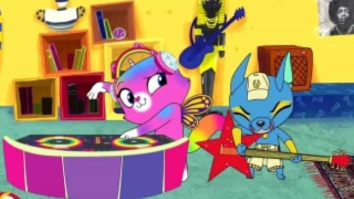 نقد و بررسی انیمیشن قوس‌قزح پروانه تک‌شاخ گربه (2019)