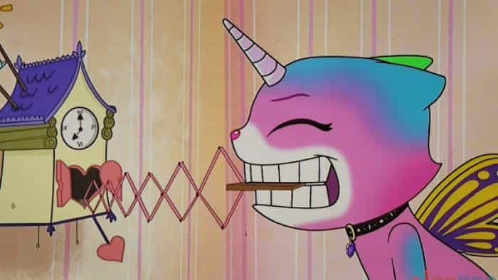 نقد و بررسی انیمیشن قوس‌قزح پروانه تک‌شاخ گربه (2019)