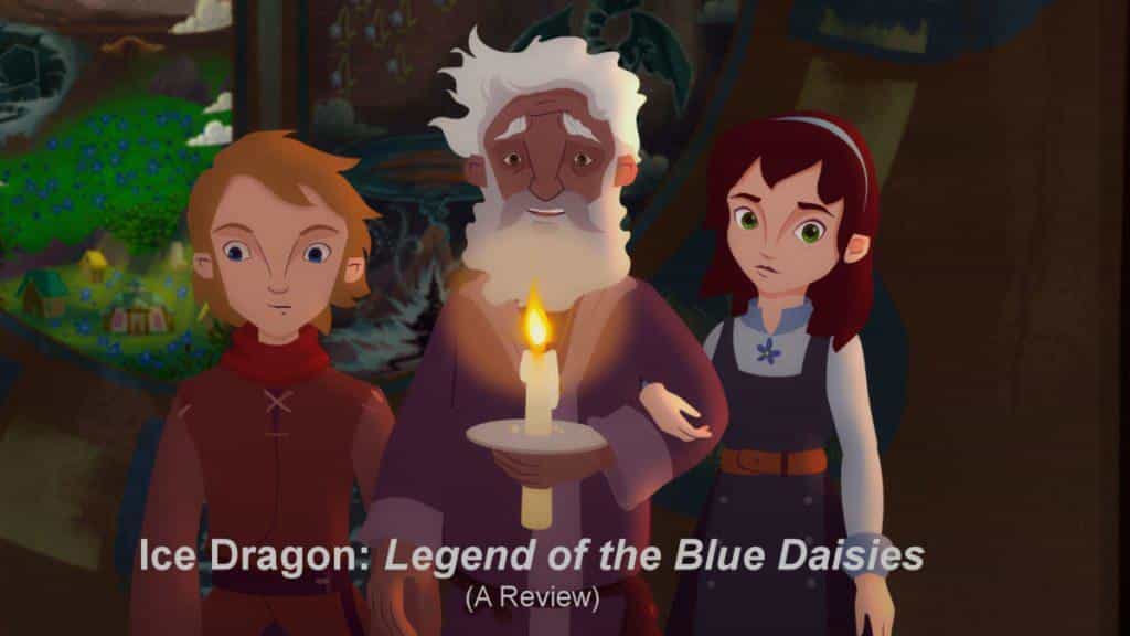نقد و بررسی انیمیشن اژدهای یخی:افسانه بابونه های آبی (2018)