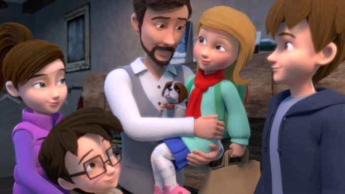 تماشای انیمیشن حیوانات خانگی الفی: نجات کریسمس (2018)