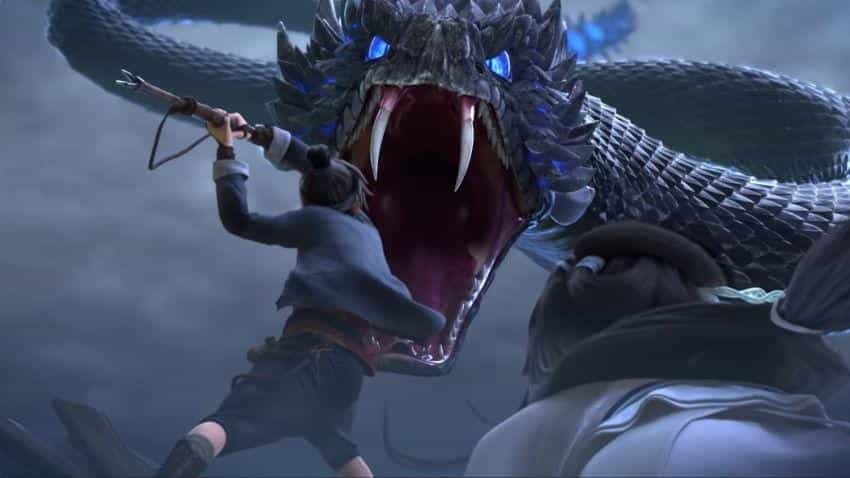 تماشای انیمه مار سفید محصول سال 2019 | چی‌بینو