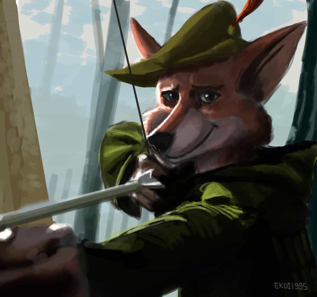 تماشای انیمیشن رابین هود محصول سال 1973 | چیبینو