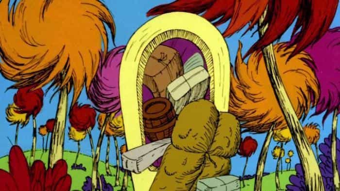 نقد و بررسی انیمیشن «لوراکس» محصول سال 1972 | چیبینو