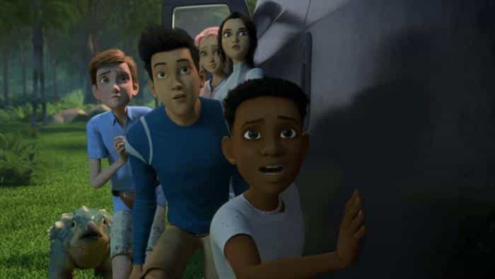 تماشای انیمیشن دنیای ژوراسیک: کمپ کرتاسه (2020) | چیبینو