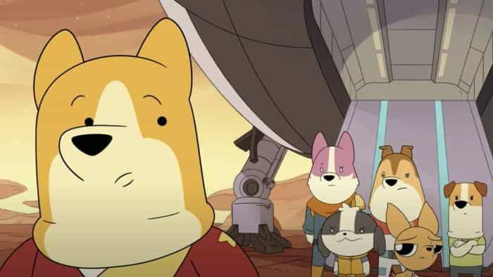 تماشای انیمیشن سگ های فضایی محصول سال 2021 | چیبینو