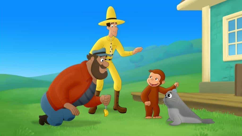 تماشای انیمیشن جرج کنجکاو: دماغه ایهوی (2021) | چیبینو