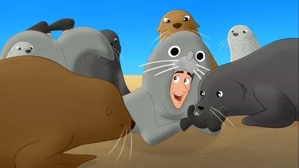 تماشای انیمیشن جرج کنجکاو: دماغه ایهوی (2021) | چیبینو