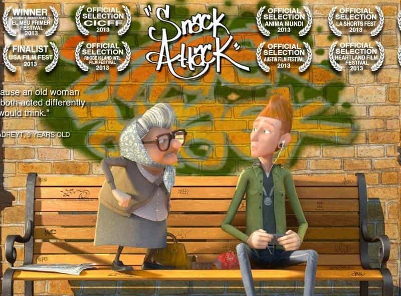 تماشای انیمیشن حمله بیسکویتی محصول سال 2012 | چیبینو