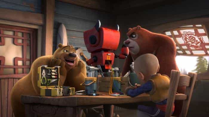 تماشای انیمیشن خرس های بونی: نجات جنگل (2017) | چیبینو