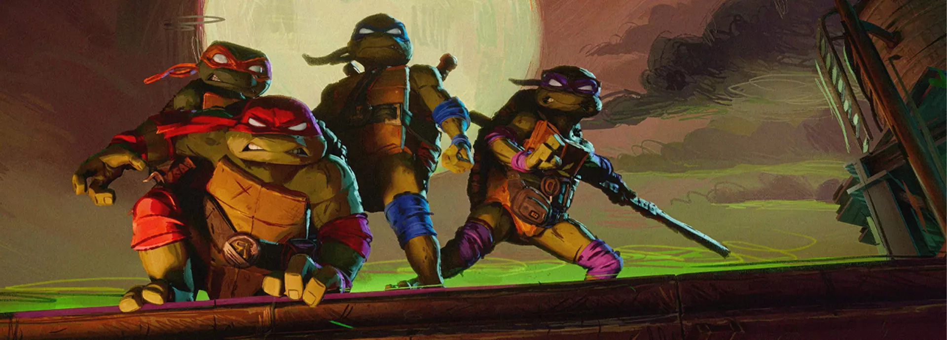 لاک پشت های نینجا: آشوب جهش یافته(Teenage Mutant Ninja Turtles: Mutant Mayhem)